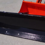 compact tractor snow blade and plow