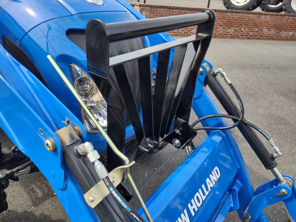 New Holland Brand Grill Guard Earth and Turf Attachments