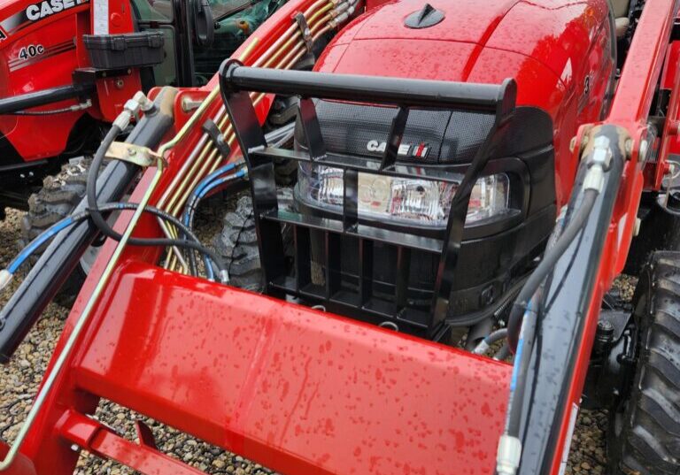 case tractor grill guard